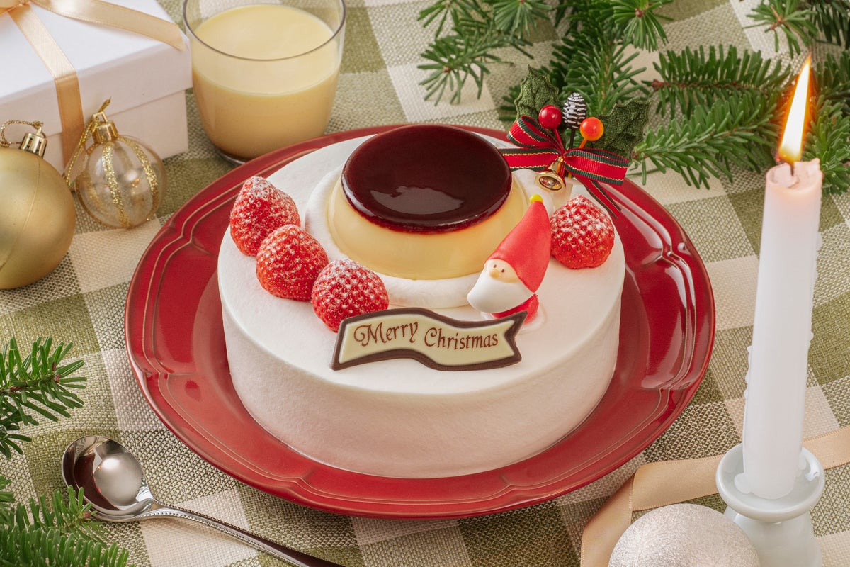 4,600円！全国のパステル「クリスマス プリンケーキ」予約開始 10/13〜