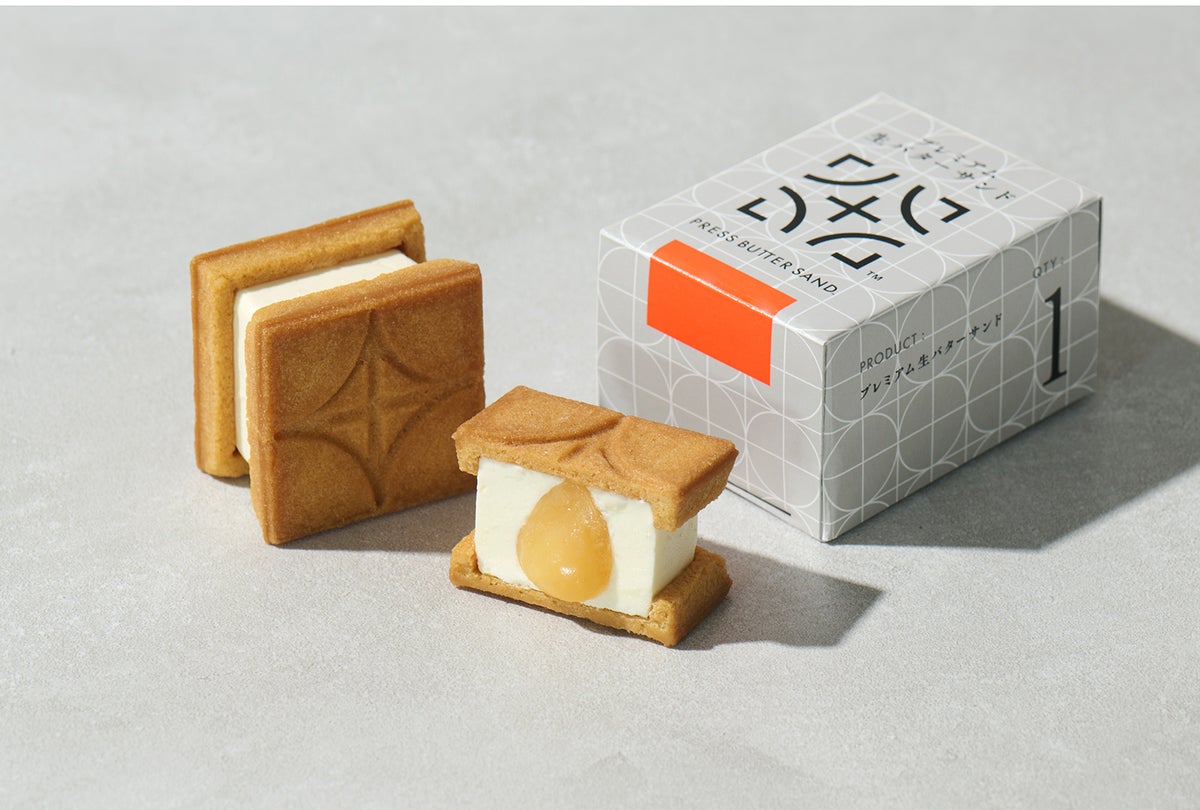 東京駅「銀の鈴」にPRESS BUTTER SAND新店！「プレミアム生バターサンド」登場 10/22〜