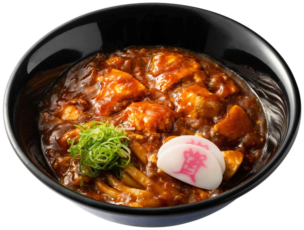 「麻婆ぶっかけうどん」の単品商品。 ・税込769円