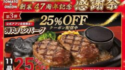 25％OFF！兵庫県のトマト＆オニオン「弾丸ハンバーグ」11品 10/23〜