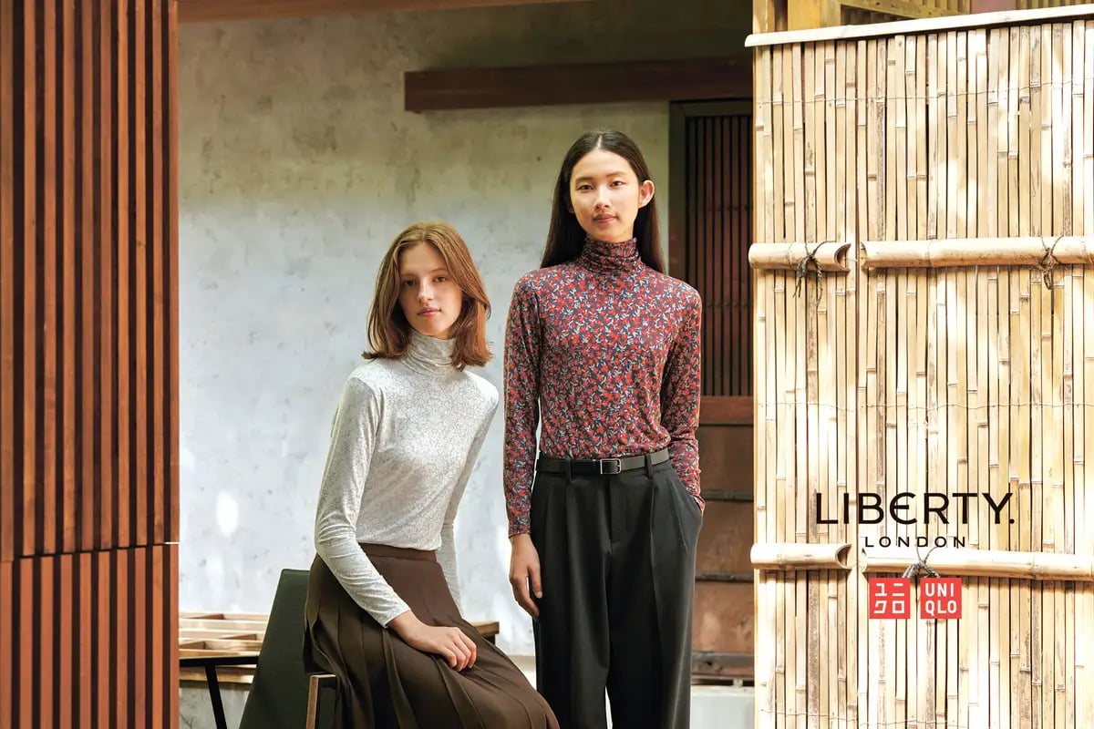 150年にわたるデザインの歴史を誇る英国のデザインハウス「LIBERTY LONDON(リバティ・ロンドン)」との限定コレクションとして、「ヒートテックタートルネックT(WOMEN)」全6色を、「ユニクロ 京都」とユニクロオンラインストア限定で11月6日(金)から販売します。
